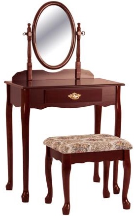 Cherry on sale vanity set