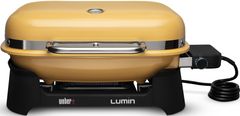 Weber® Grills® Lumin 26" Golden Yellow Electric Tabletop Grill