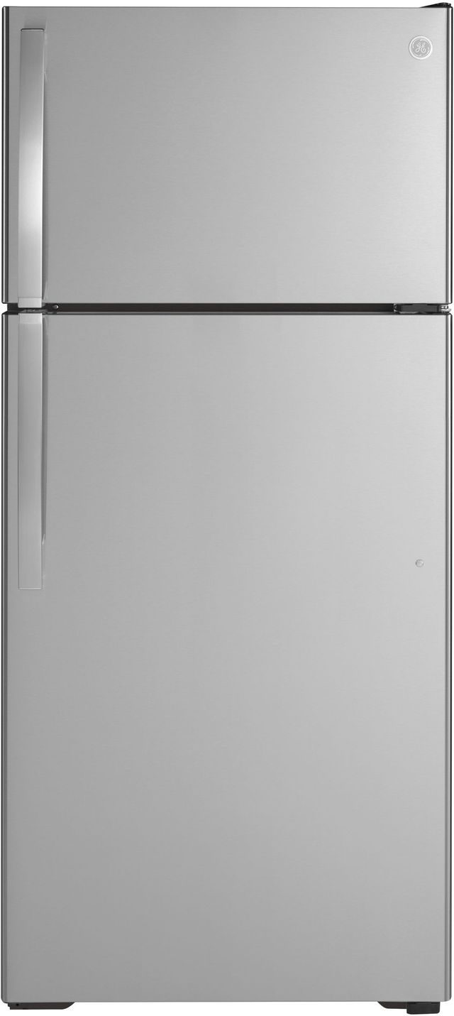 GE® 16.6 Cu. Ft. Stainless Steel Top Freezer Refrigerator-0