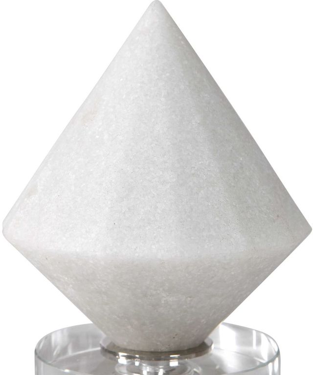 Uttermost® by David Frisch Alize Set of Three White Stone Sculptures-1