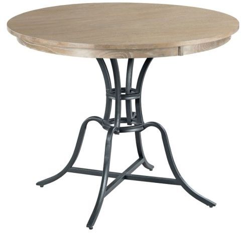 Kincaid Furniture The Nook Heathered Oak 54" Round Counter Height Table