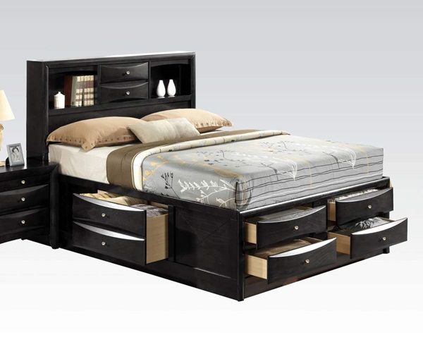 ACME Furniture Ireland Black Full Bed