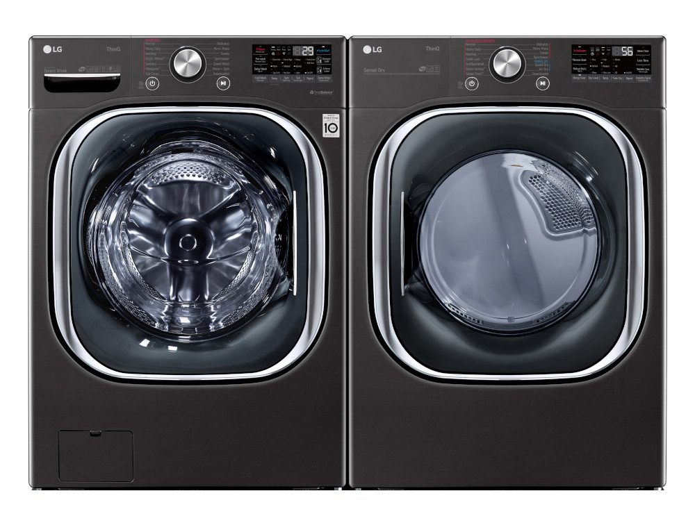 WM4500HBA | DLEX4500B - LG Front Load Pair Special With a 5.0 Cu Ft Washer and a 7.4 Cu Ft Electric Dryer