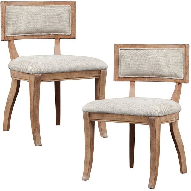 Holls Dining Chair In Beige by Olliix