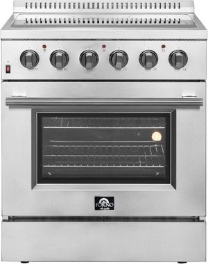 FORNO® Galiano 30″ Stainless Steel Freestanding Electric Range