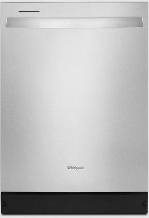 Whirlpool® 24" FingerPrint Resistant Stainless Steel Built In Dishwasher 