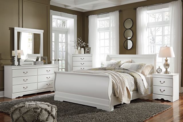 Tête de lit traîneau grand grand Anarasia, blanc, Signature Design by Ashley® 8