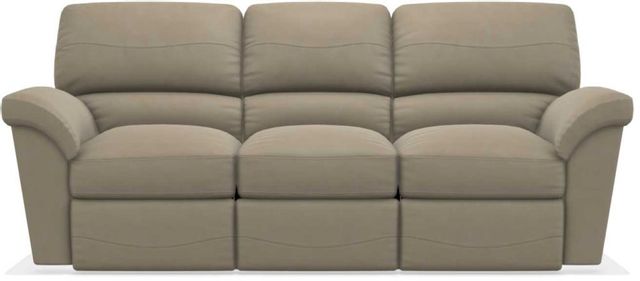 La-Z-Boy® Reese La-Z Time® Stone Leather Full Reclining Sofa 0