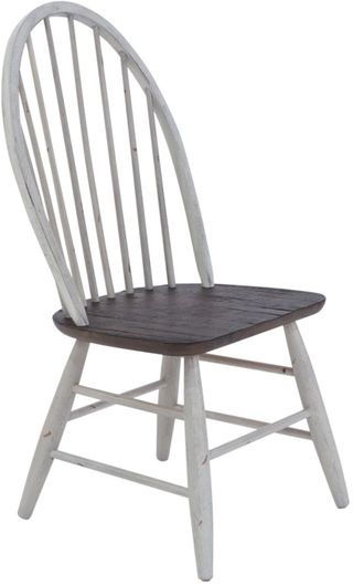 Liberty Furniture Windsor White Side Chair - Set of 2