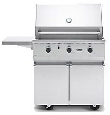 Viking 100/300 Series 36" Grill Cart-Stainless Steel