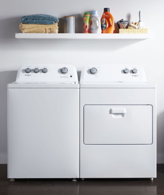 Whirlpool® 7.0 Cu. Ft. Front Load Electric Dryer-White 9