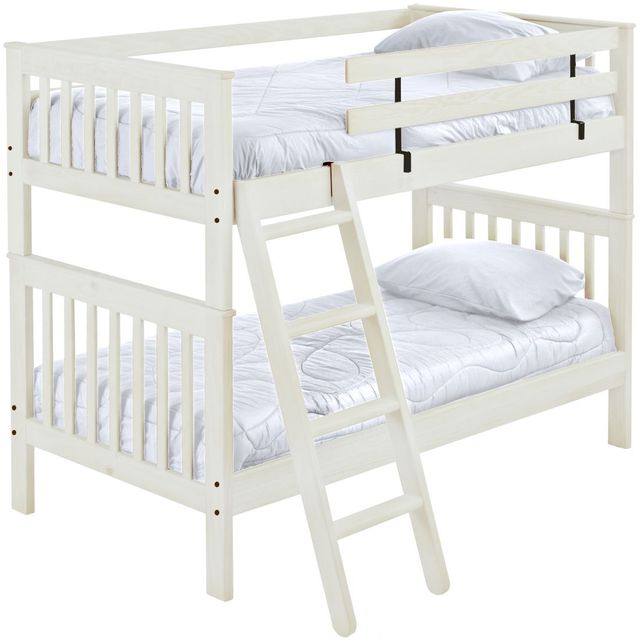 Crate Designs™ Cloud Twin Over Twin Mission Bunk Bed 0