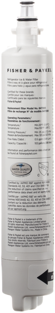 Fisher & Paykel Water Filter-0