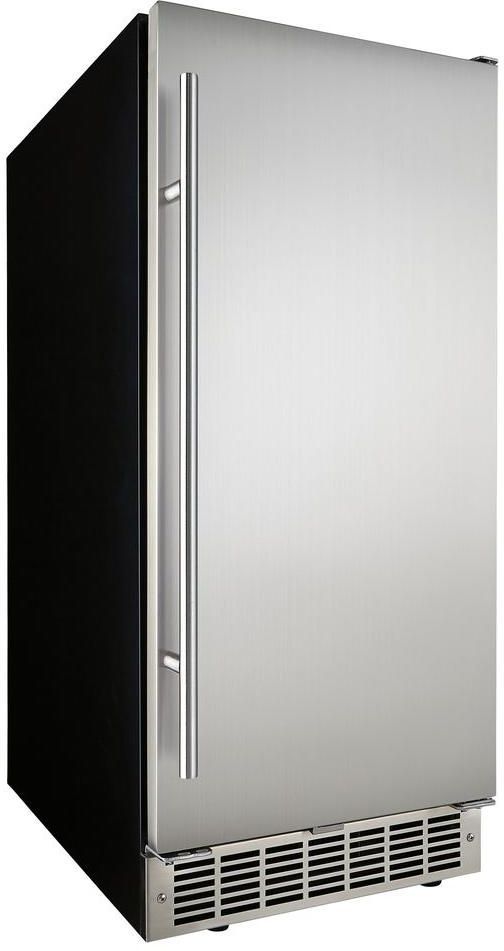 Silhouette® Professional Mosel 15” Stainless Steel Under Counter Ice Maker 1
