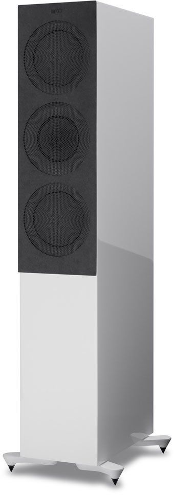 KEF R Series 6.5" Black Gloss Floor Standing Speaker 4