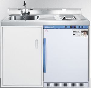 Summit® 48" White All-In-One Wellness Room Kitchenette