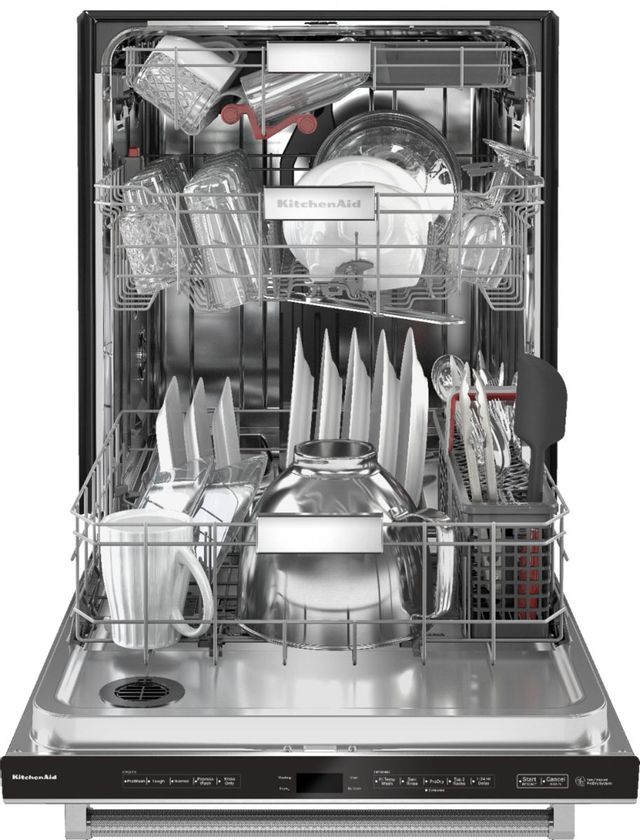 KitchenAid® 24" PrintShield™ Stainless Steel Built In Dishwasher 10