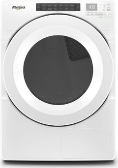 Whirlpool® 7.4 Cu. Ft. White Front Load Heat Pump Electric Dryer