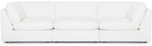 Franklin™ Boston 3-Piece Dream Pearl Stationary Sectional
