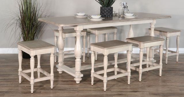 Sunny Designs Westwood Village Counter Height Dining Table 5