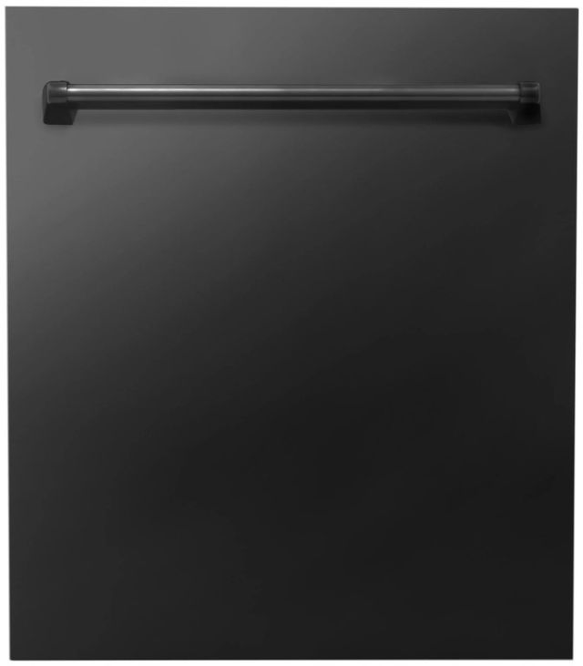 Zline 24" Black Stainless Steel Top Control Built In Dishwasher