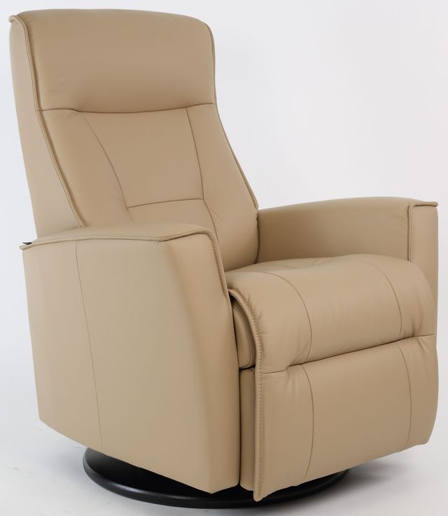 Fjords® Relax Harstad Latte Small Dual Motion Swivel Recliner 2