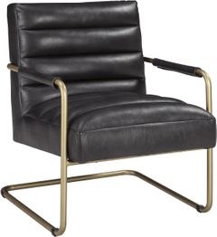 Signature Design by Ashley® Hackley Black Accent Chair