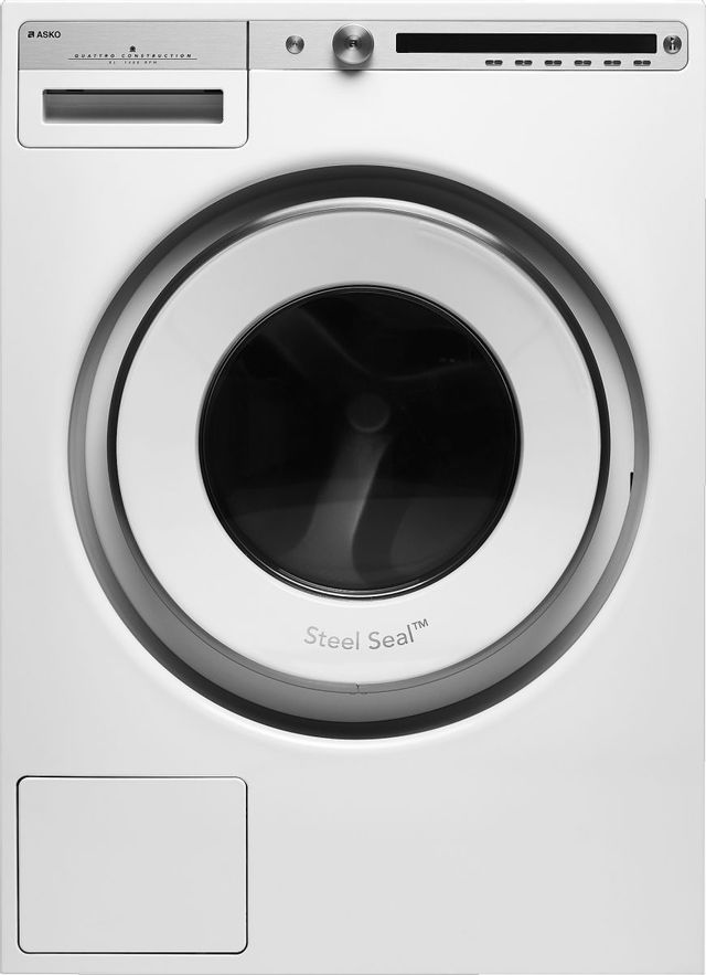 ASKO® Logic White Front Load Laundry Pair 1