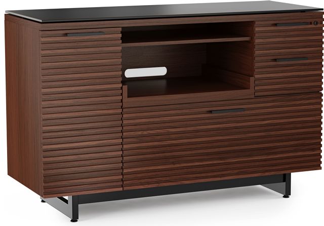 BDI Corridor™ 6520 Multifunction Cabinet-Chocolate Stained Walnut 0