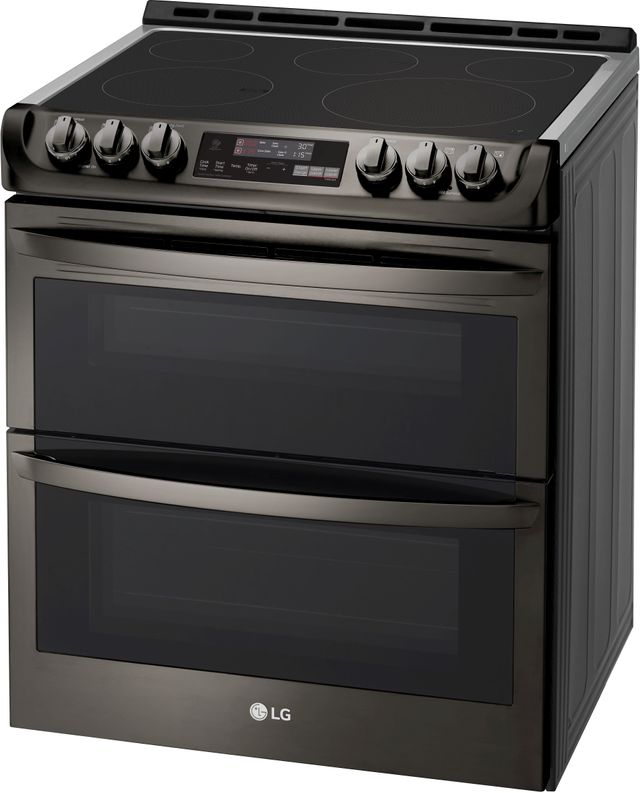 Black Stainless Steel Electric Stove