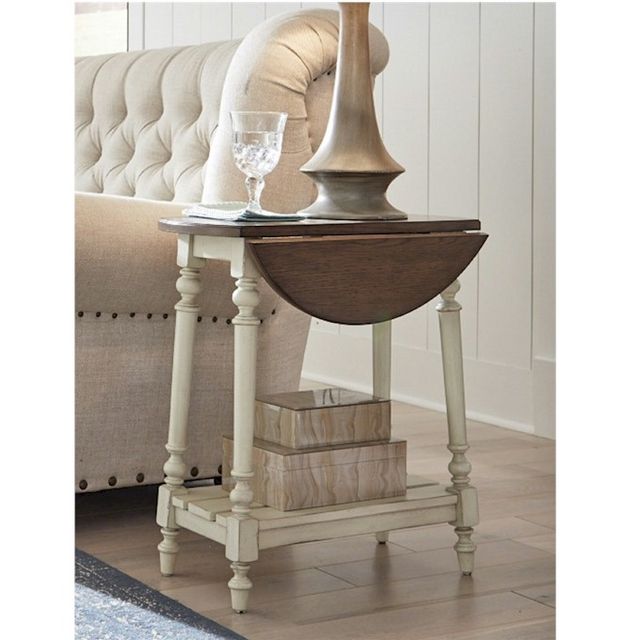 Null Furniture 6618 Drop Leaf End Table 1