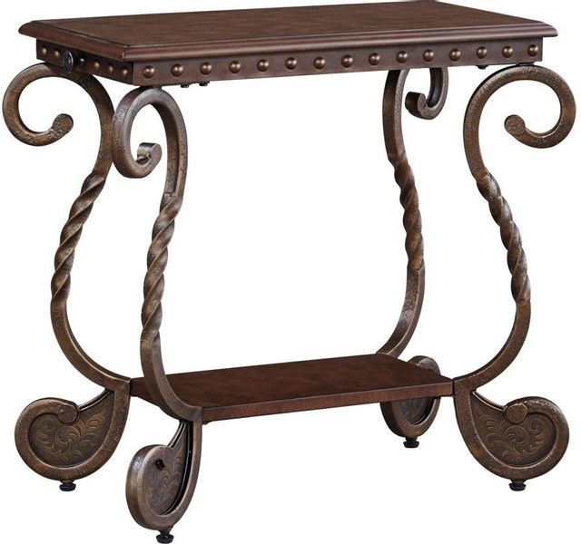 Table d'extrémité rectangulaire Rafferty, brun, Signature Design by Ashley®