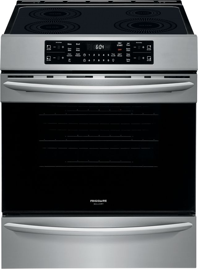 Frigidaire Gallery® 29.88" Stainless Steel Free Standing Induction Range with Air Fry