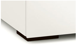 Salamander Designs® Chameleon Miani 237 Warm Gloss White Projector Integrated Cabinet 2