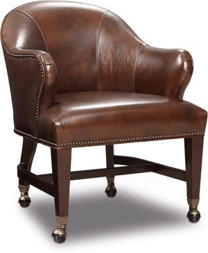 Hooker® Furniture CC Dark Natchez Brown/Isadora Coffee Queen Game Chair