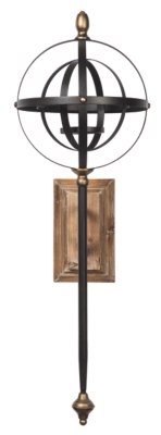 Signature Design by Ashley® Dina Black/Gold Wall Sconce