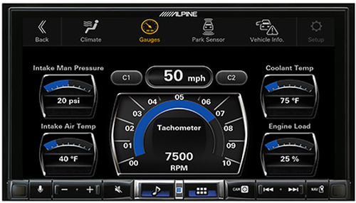Alpine® 7" Car Digital Media Receiver  1