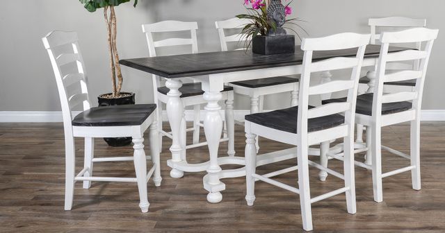 Sunny Designs Carriage House European Cottage Dining Table 4