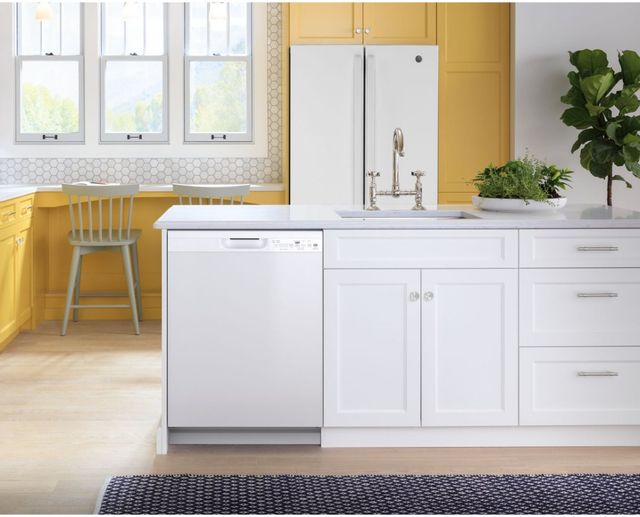 GE® 24" White Built In Dishwasher 7