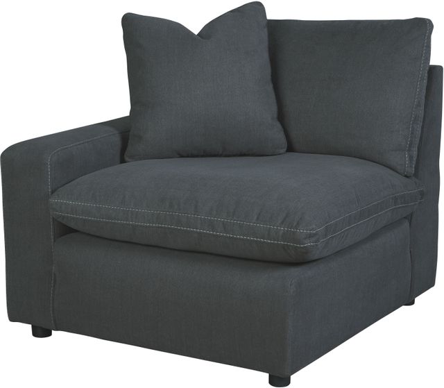 Signature Design by Ashley® Savesto 5-Piece Charcoal Sectional 3