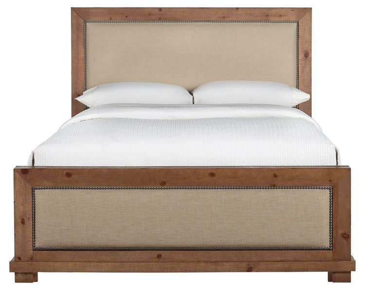 Progressive® Furniture Willow Distressed Pine Queen Bed | Colder's ...