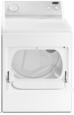 Crosley® 7.0 Cu. Ft. White Front Load Gas Dryer 1