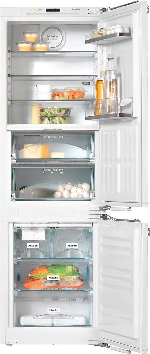 Miele 23.0 Cu. Ft. Stainless Steel Bottom Freezer Refrigerator