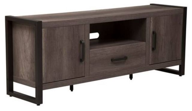 Liberty Tanners Creek Greystone Entertainment Center with Piers-1