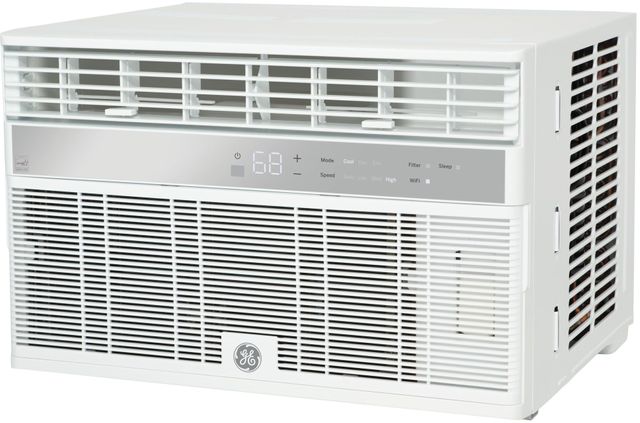 GE® 8,000 BTU's White Window EZ Mount Smart Room Air Conditioner-3