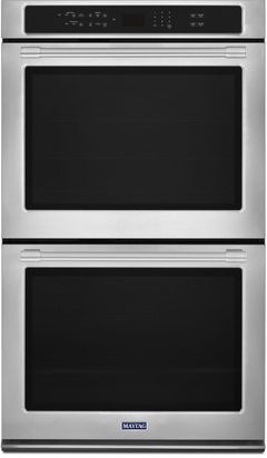 Maytag® 30" Fingerprint Resistant Stainless Steel Electric Built In Double Oven-MEW9630FZ