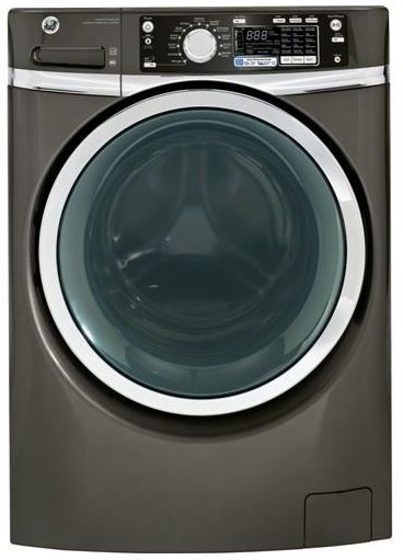GE® ENERGY STAR® Front Load Washer-Metallic Carbon