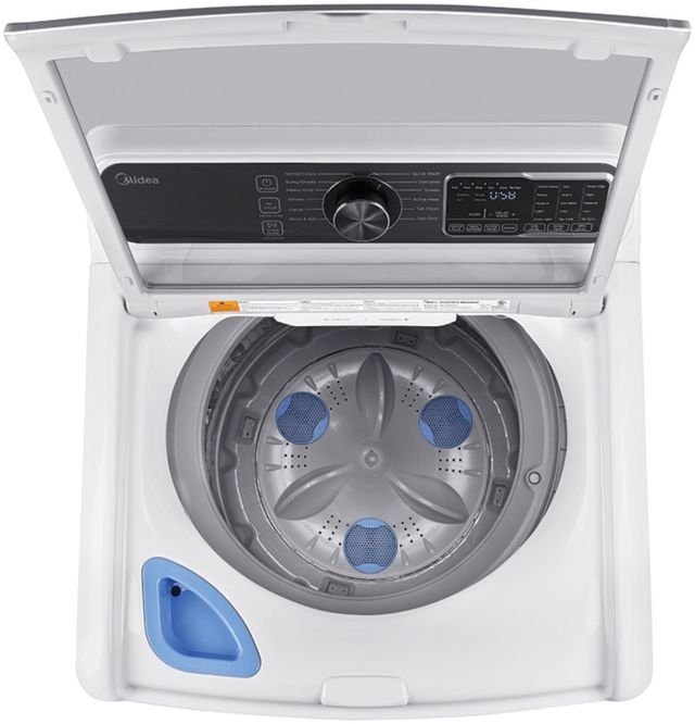 Midea® 4.5 Cu. Ft. White Top Load Washer 1