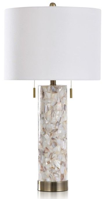 Stylecraft Shell/Steel Table Lamp-0
