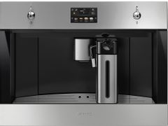 Smeg Classic 24" Fingerprint-Proof Stainless Steel Fully Automatic Coffee System